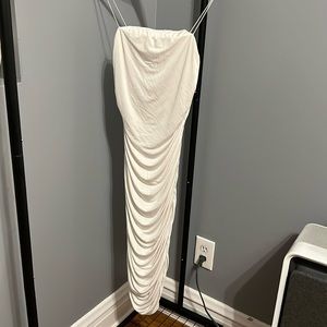 White Strappy Dress NWOT